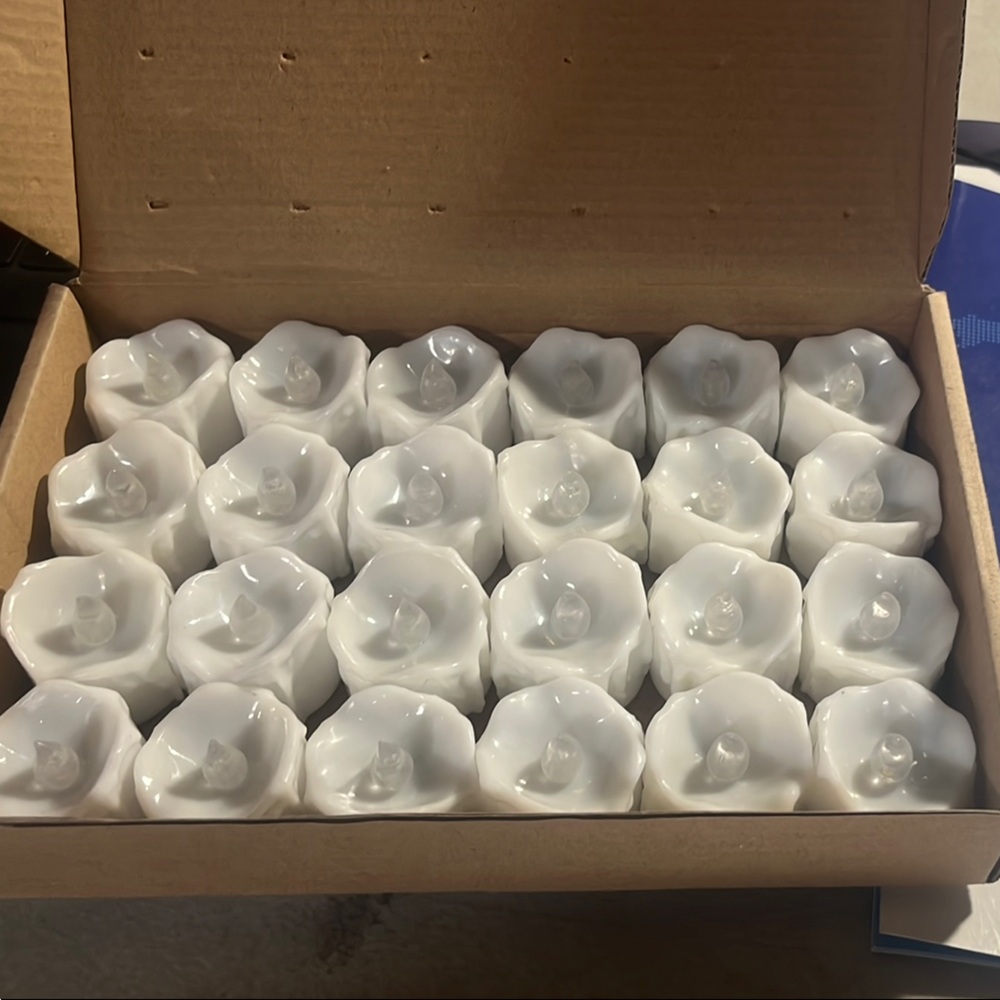 White led tea light